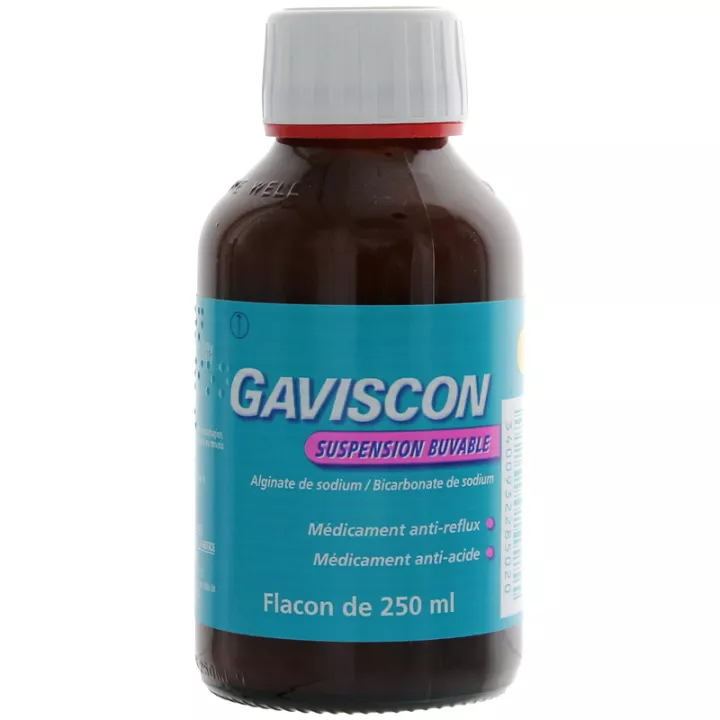 Gaviscon suspensão oral 250ml garrafa