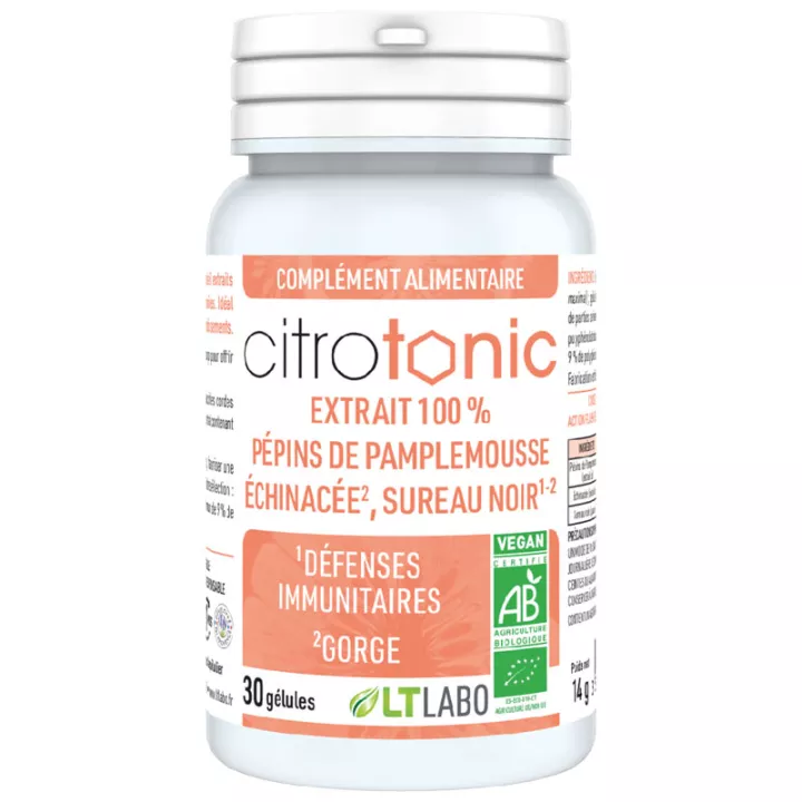 LT Labo Citrotonic Bio Immune Defenses Breathing Throat
