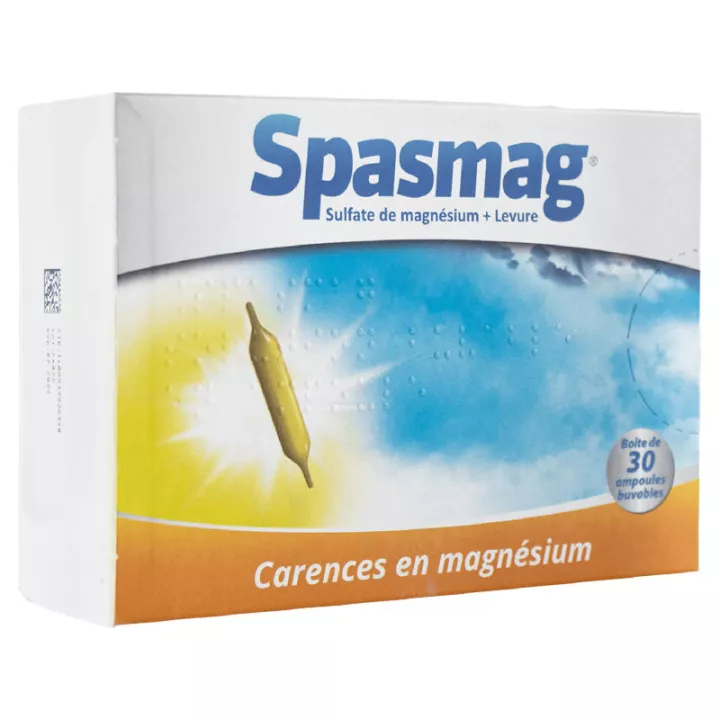 SPASMAG Magnesium & Bierhefe