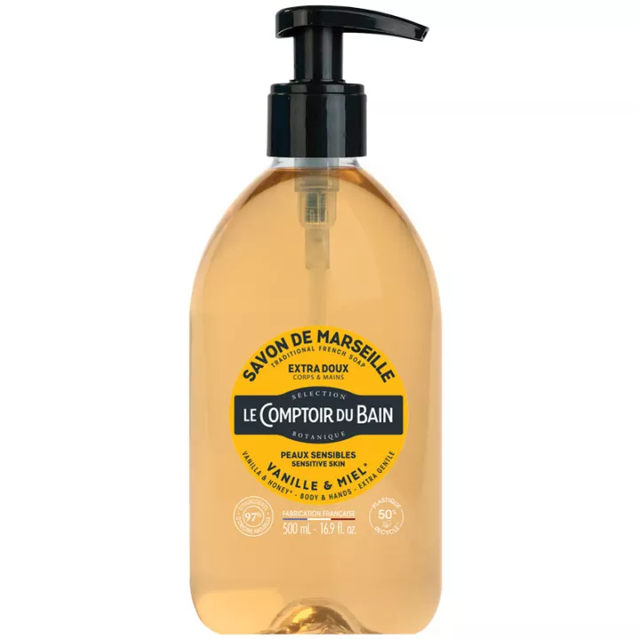 Le Comptoir du Bain Marseille Zeep Extra-Mild Vanille & Honing