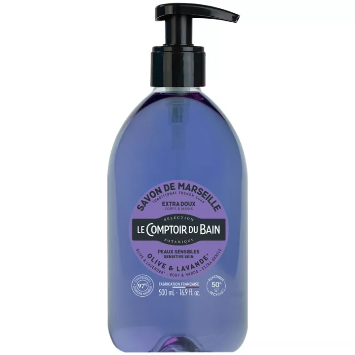 Le Comptoir du Bain Marsiglia Sapone Extra-Mite Oliva e Lavanda