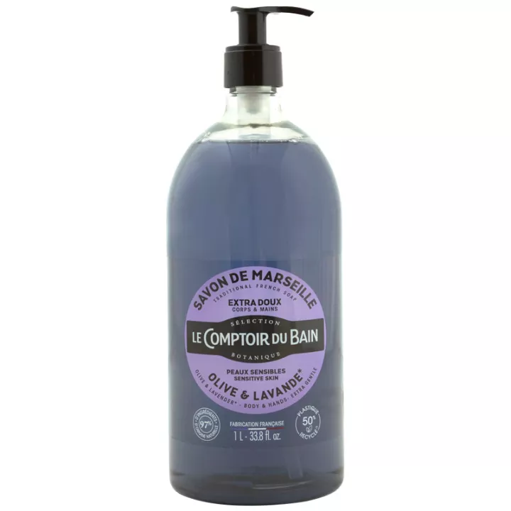 Sabonete Le Comptoir du Bain Marseille Olive Lavender