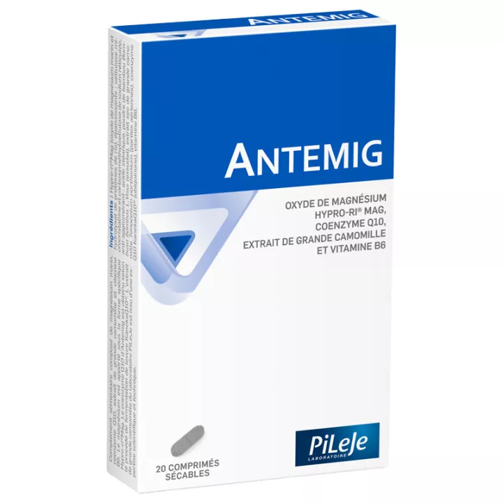 Pileje Antemig 20 Tabletten mit Bruchkerbe