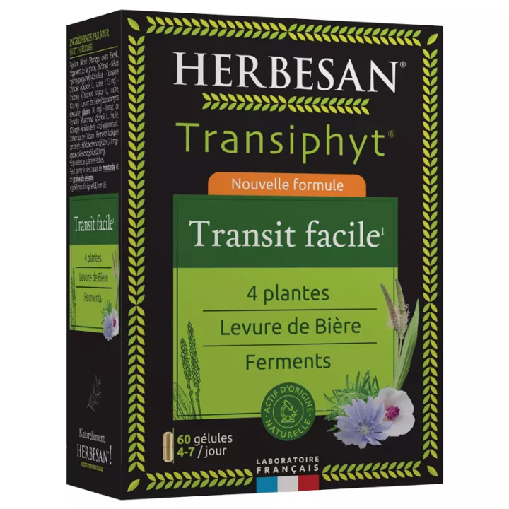 Herbesan Transiphyt Transit Intestinal 60 Gélules
