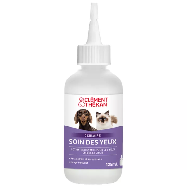 Clément Thekan Eye Care Lotion Bottle Dogs Cats 125ml