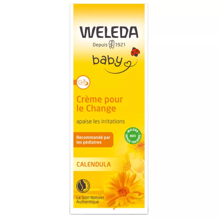 WELEDA CALENDULA CREAM 75ML BABY CHANGE