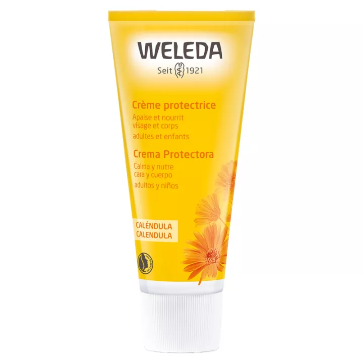 Weleda Calendula Beschermende Crème Gezicht en Lichaam 75 ml