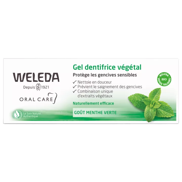 Weleda Oral Care Gel Dentrifrice Végétal 75 ml