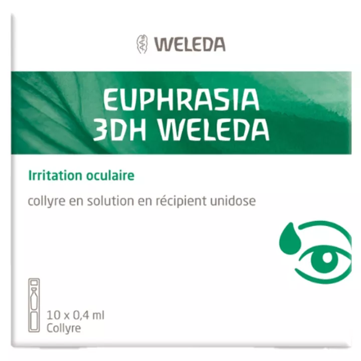 Weleda Euphrasia 3 DH Irritation Occulaire 10 Unidoses