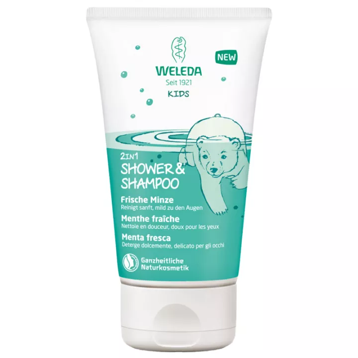 Weleda Kids Shampoo e Shower Cream 2 em 1 150 ml