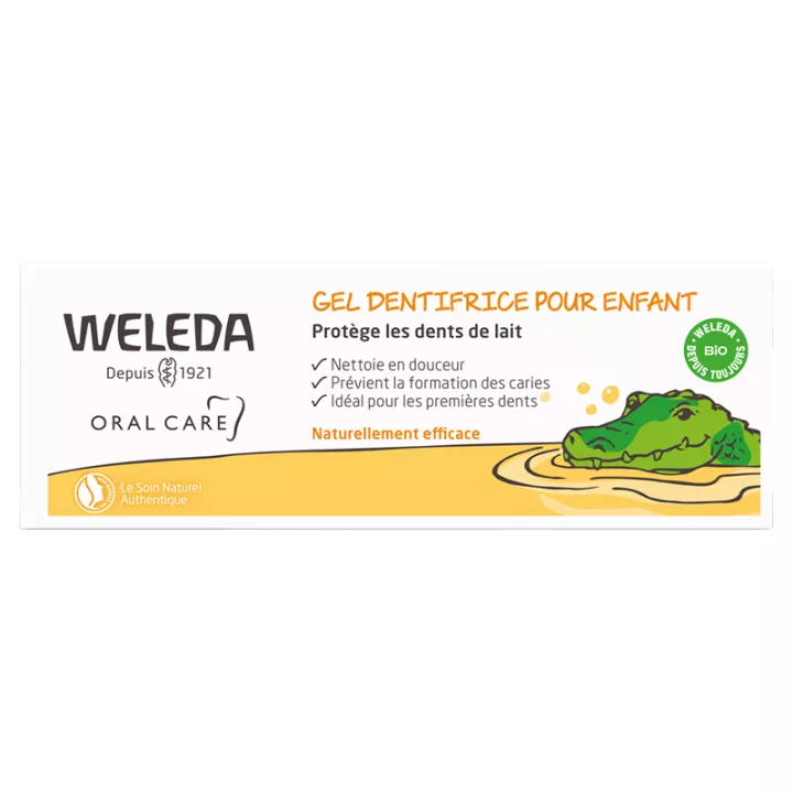 Weleda Oral Care Gel Dentifrice pour Enfant Bio 50 ml