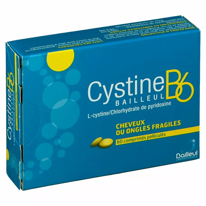 CYSTINE B6 Vitamine Vitalité des cheveux BAILLEUL