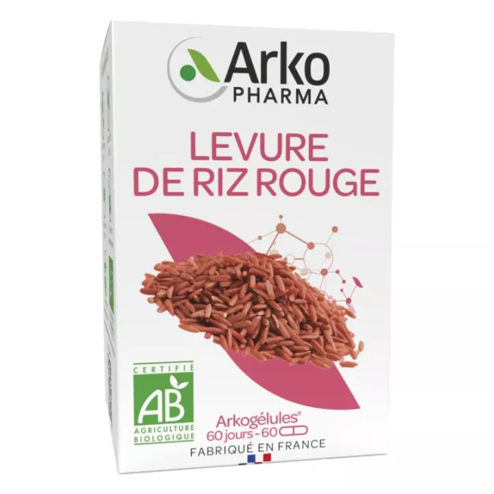 Arkogélules Levure de Riz Rouge Bio 60