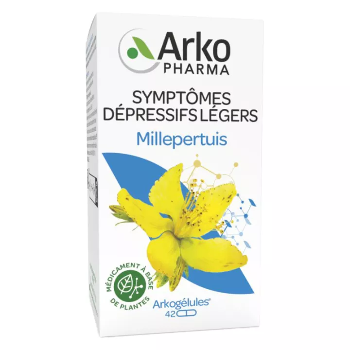 Arkocaps St. John's Wort Симптомы легкой депрессии 42 капсулы