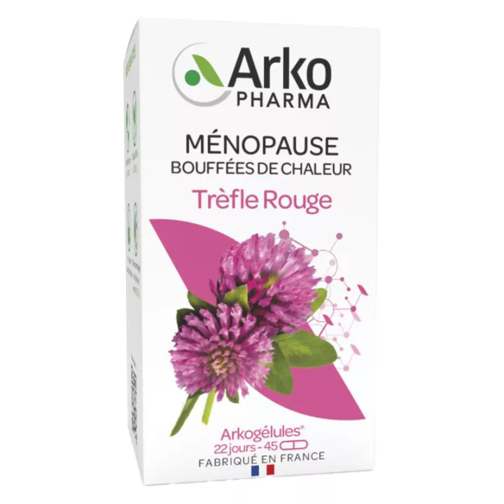 Arkocaps Trifoglio rosso Menopausa Vampate di calore 45 capsule