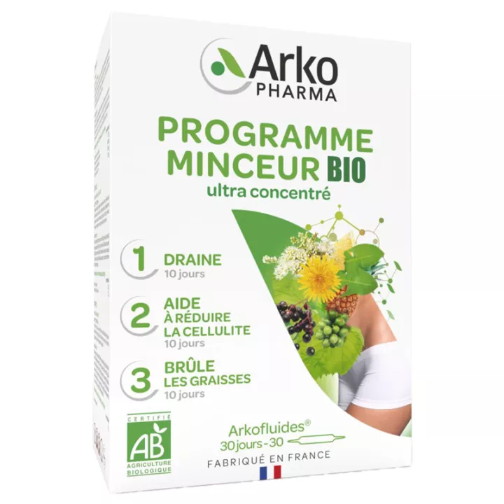 Arkofluids Programa Adelgazante Bio 30 ampollas