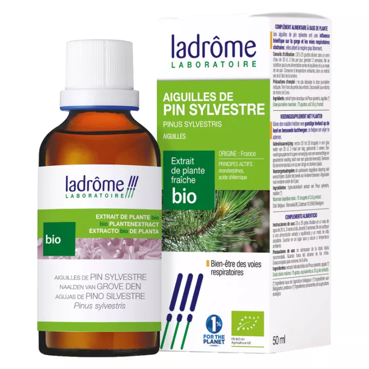 Ladrôme Pine Scots Needle Fresh Plant Extracts 50ml