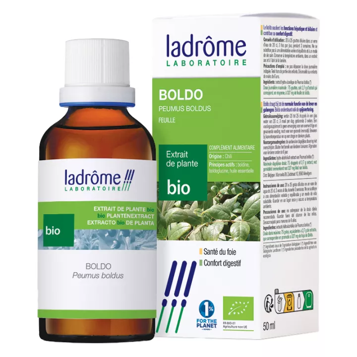 Ladrôme Boldo Bio-Frischpflanzenextrakte 50 ml