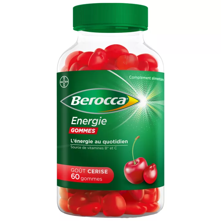 Berocca Energy 60 Вишневые Ластики