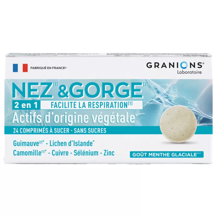 Granions Nose Throat Tablets to Suck