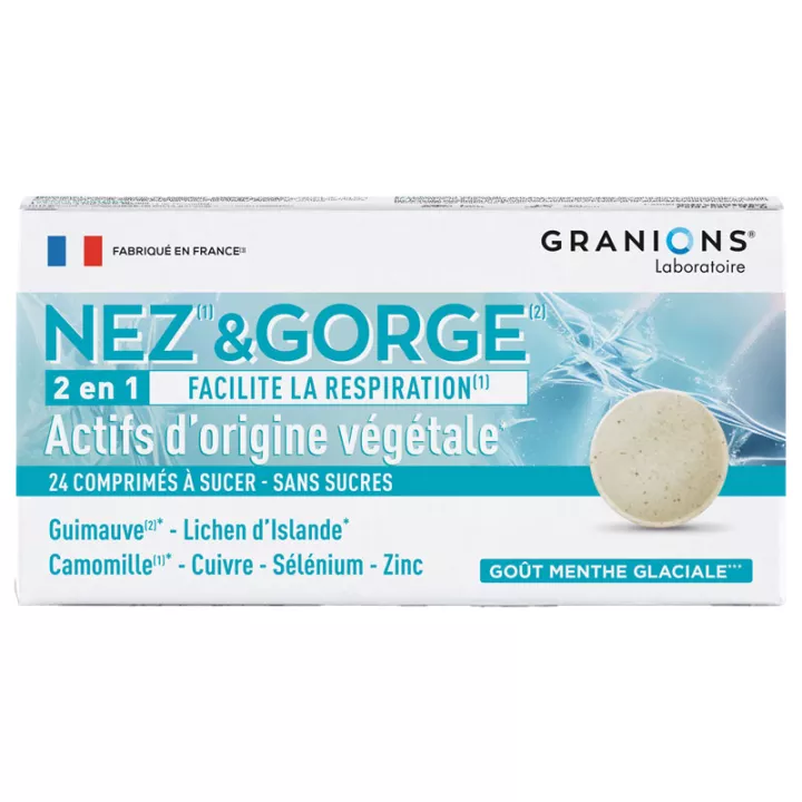 Granions Nez Gorge Comprimés à Sucer