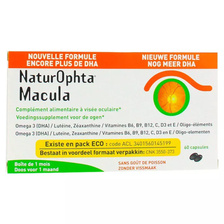 NaturOphta Macula Augenalterung 180 Kapseln