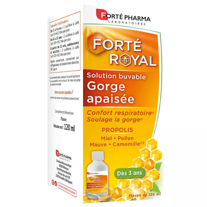 Forte Royale Garganta Acalmada 120 mL