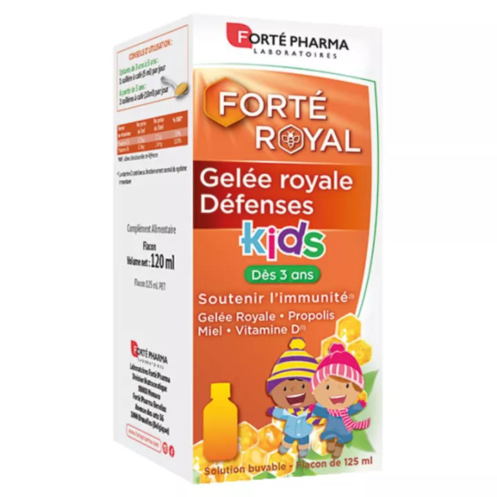 Forte Royal Defense Kids Royal Jelly 120ml