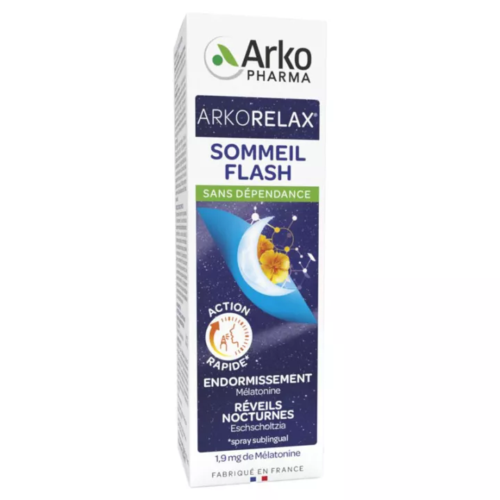 Arkorelax Sleep Flash Spray de ação rápida 20ml
