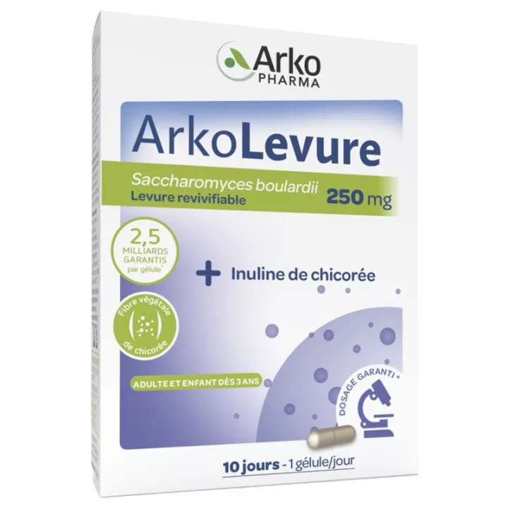 Arkopharma ArkoLevure Wiederbelebbare Hefe 250 mg