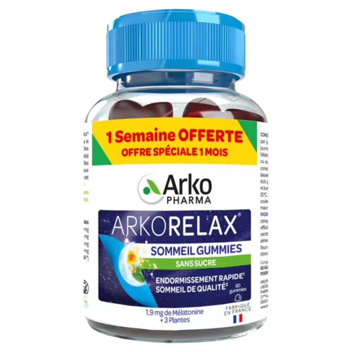 Arkorelax Sleep Fast Dormido 30 gomitas