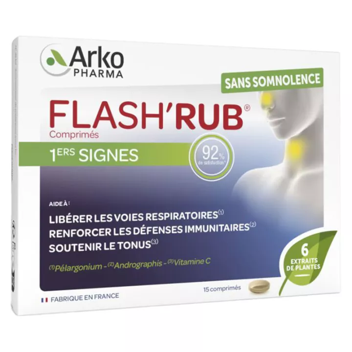 ARKOPHARMA FLASH'RUB 15 таблеток