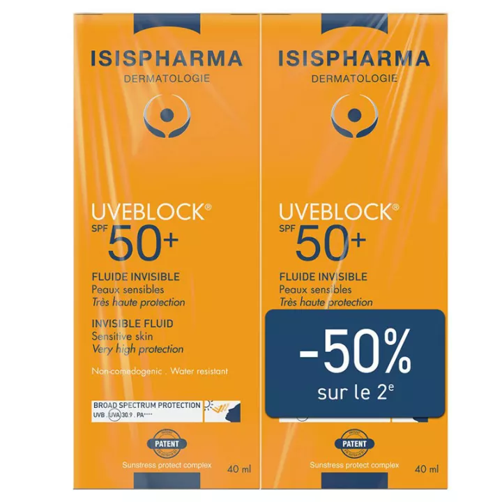 Isispharma Uveblock Spf50+ Fluid 40ml
