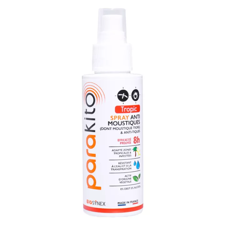 Biosynex Parakito Tropic Spray Anti-Moustiques & Anti-Tiques 75 ml