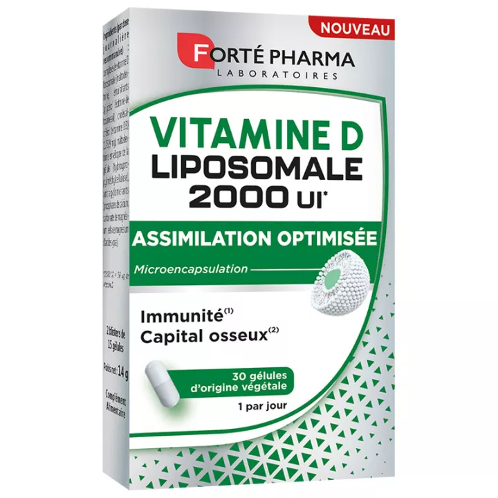 Forte Pharma Vitamina D Liposomal 2000UI 30 Cápsulas