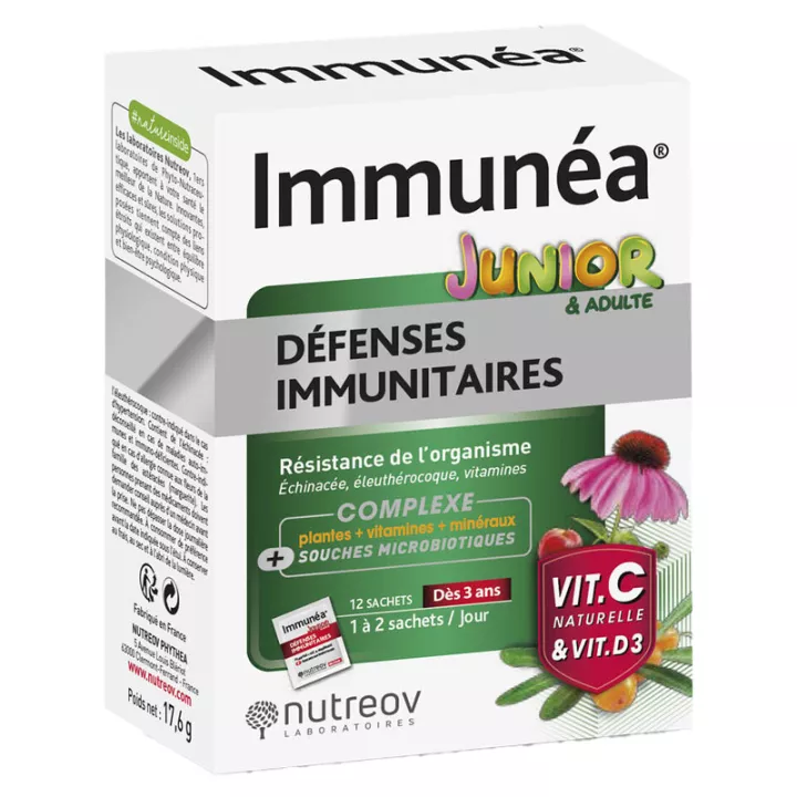 Nutréov Immunea Juniors Иммунная защита 12 пакетиков