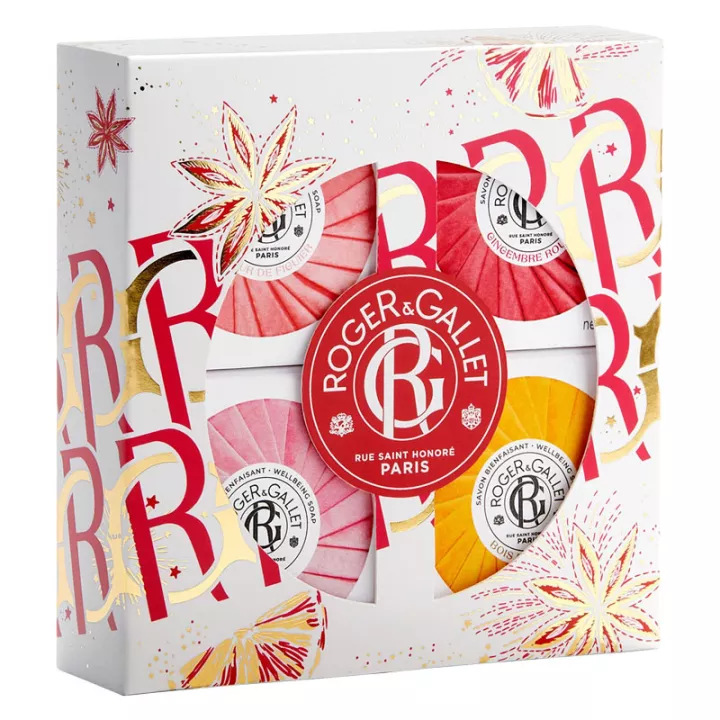 Roger&Gallet Set di 4 saponi 50 g