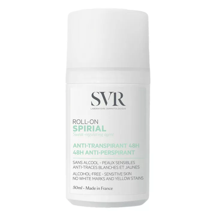SVR Spirial Roll On Déodorant Anti Transpirant Intense 48h 50 ml