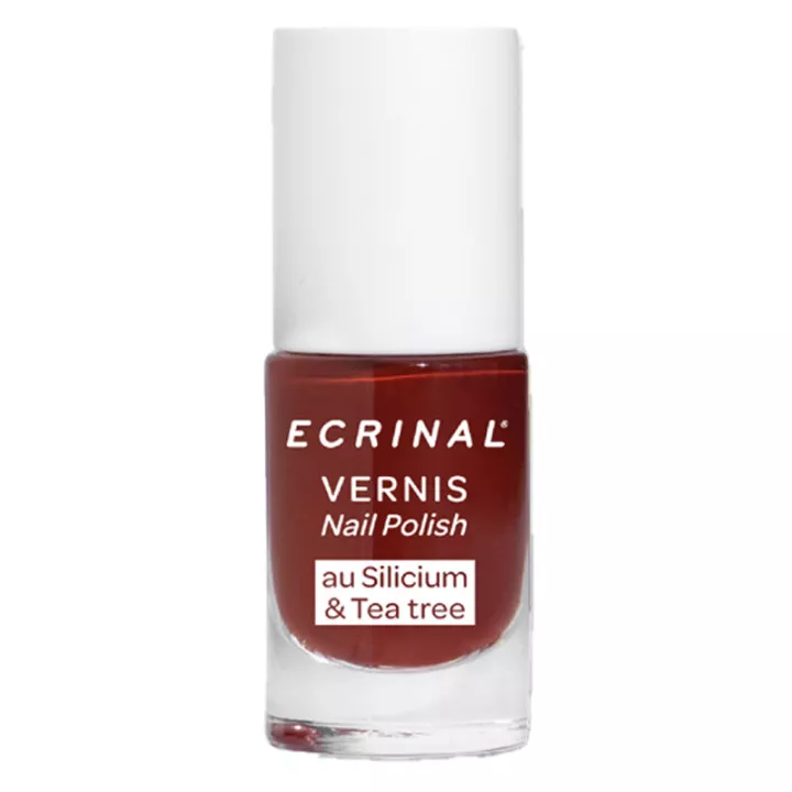 Ecrinal Ongles Vernis Silicium Tea Tree 5ml Terracotta