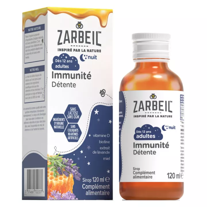 Zarbeil Inmunidad Adulto Jarabe Noche 120ml