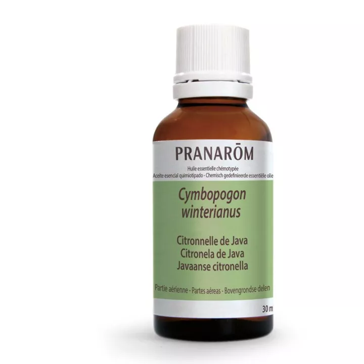 Pranarom Lemongrass Essential 10ml de óleo winterianus Cymbopogon