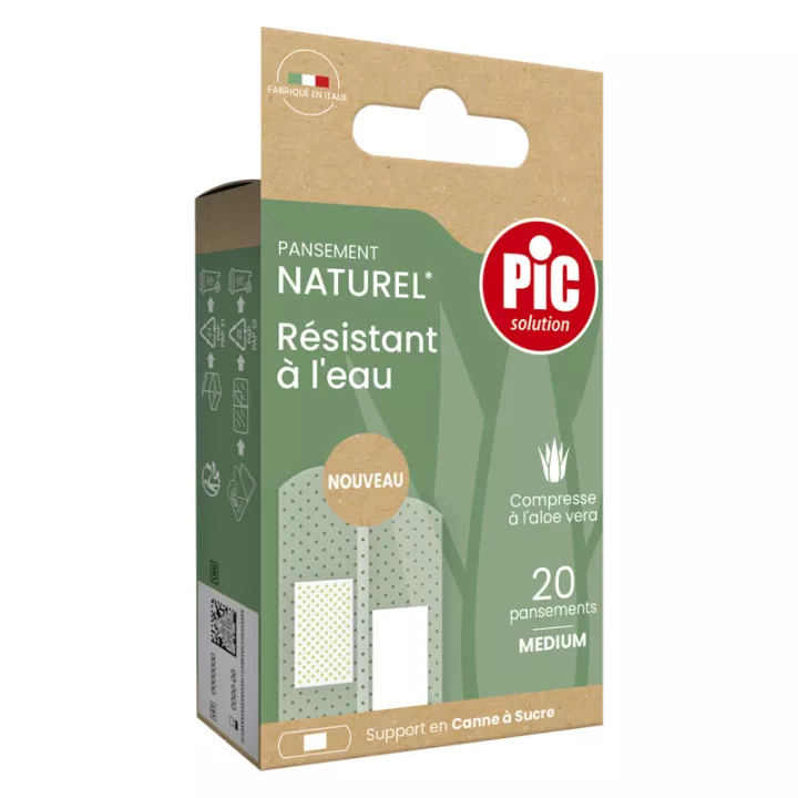 Pic Solution Natürliches Pflaster aus Zuckerrohr-Aloe 