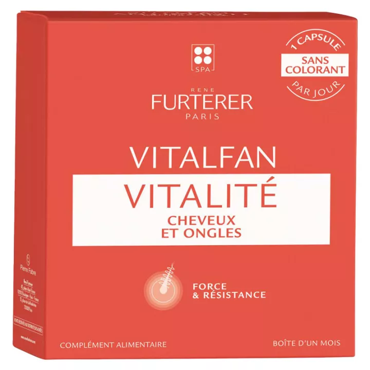 Rene Furterer Vitalfan Vitality 30 cápsulas