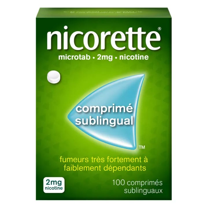 Nicorette 2mg 100 Comprimés Microtab

