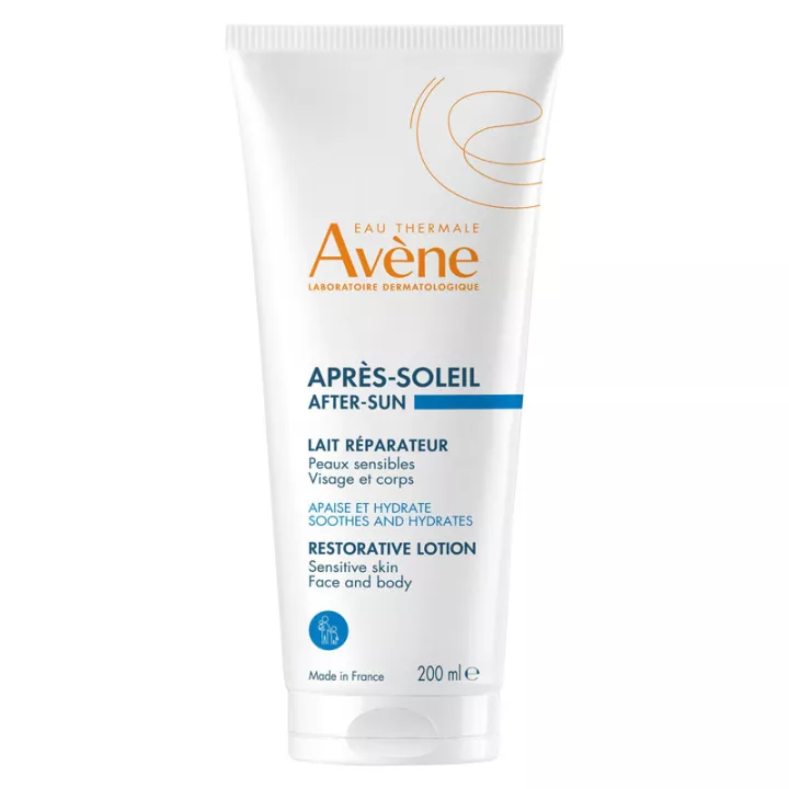 Avene Восстанавливающее молочко после солнца для чувствительной кожи 
