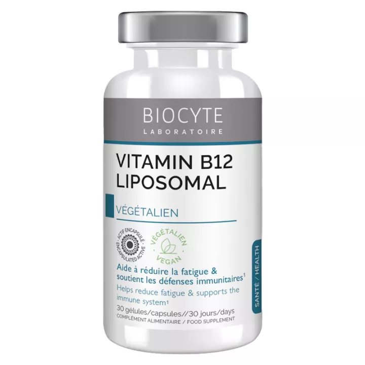 Biocyte Vitamine B12 Liposimal 30 Gélules