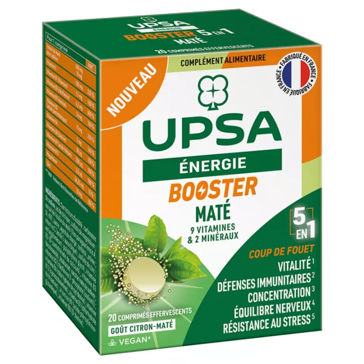 UPSA Booster 5 в 1 20 шипучих таблеток