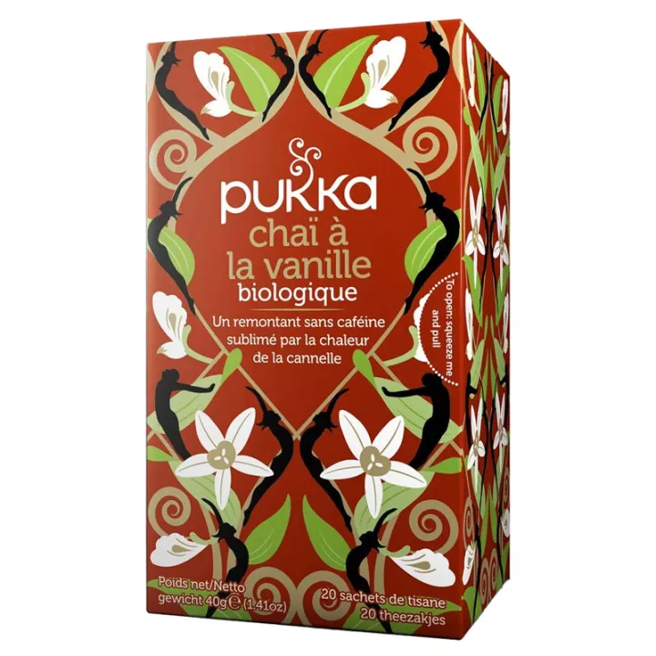 Pukka Organic Chai Vanilla Herbal Tea 20 пакетиков