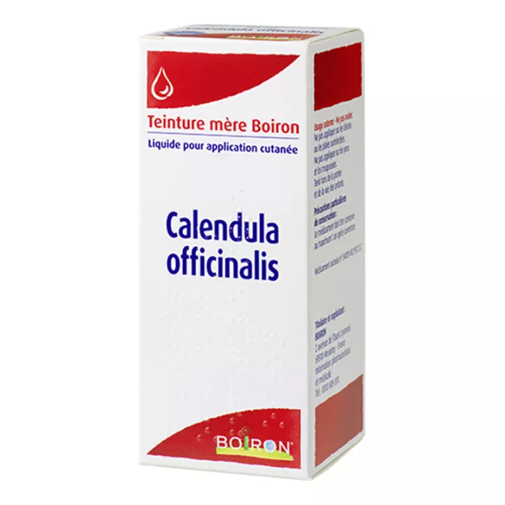 Calendula officinalis tincture drops homeopathy Boiron