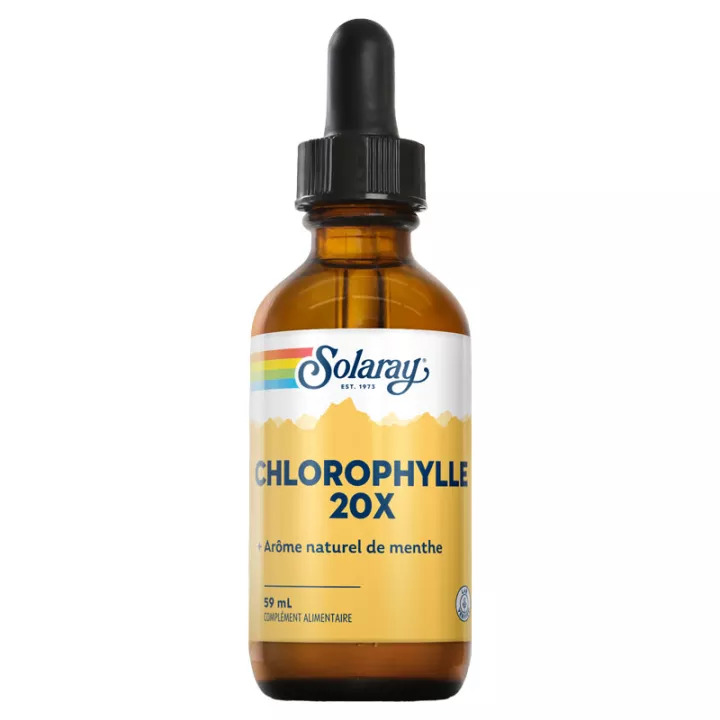 Solaray Chlorophyll 20x Liquid 59 ml
